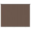 vidaXL Āra rullo aizkars 90% UV aizsardzība Pelēkbrūna 220 x 140 cm