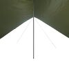 vidaXL kempinga tents, olīvu zaļa, 438x376x212 cm, ūdensizturīga