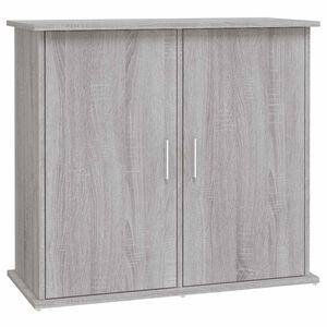 vidaXL akvārija statīvs, pelēka ozola, 81x36x73 cm, inženierijas koks