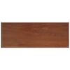 vidaXL Logu palodze Brūna koks 100 x 35 x 4,5 cm PVC