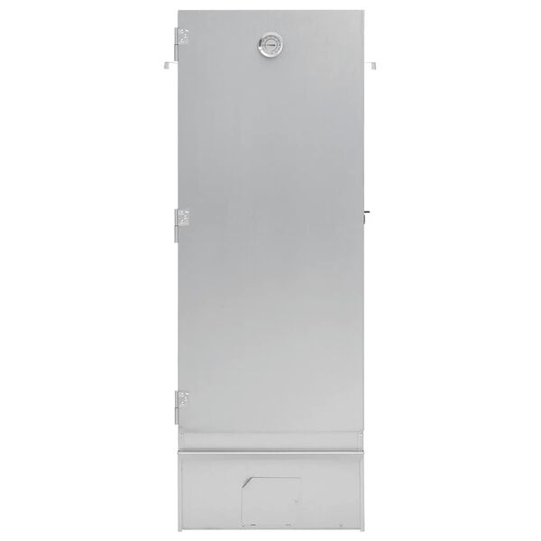 vidaXL kūpinātava, kurināma ar &scaron;ķeldu, 44,5x29x110 cm, cinkots tērauds