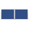 vidaXL izvelkams sānu aizslietnis, zils, 140x1000 cm
