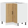 vidaXL virtuves stūra skapis "Lucca" Artisan Oak Engineered Wood