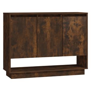 vidaXL kumode, ozolkoka krāsa, 97x31x75 cm, inženierijas koks
