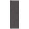 vidaXL Durvju paklājs Melna 60 x 180 cm Polipropilēns