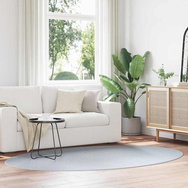 vidaXL Paklājs HUARTE Pelēka 230 x 160 cm 100% poliesters