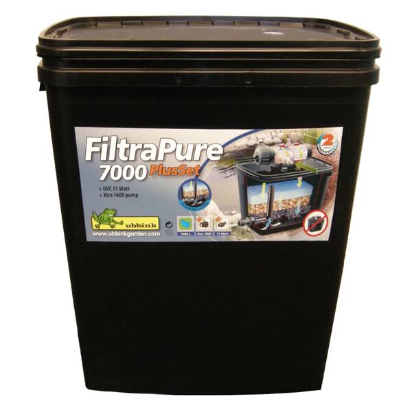 Ubbink dīķa filtra komplekts FiltraPure 7000 Plus, 37 l, 1355972
