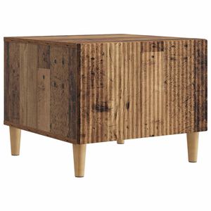 vidaXL Kafijas galdiņ&scaron; Vecs koks 49 x 50 x 40 cm Inženierijas koks