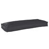 vidaXL Spilvens Oksforda audums Melns 100 x 40 x 8 cm