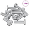 vidaXL Skrūve 1593 gab. Sudraba 8 x 25 mm Tērauds