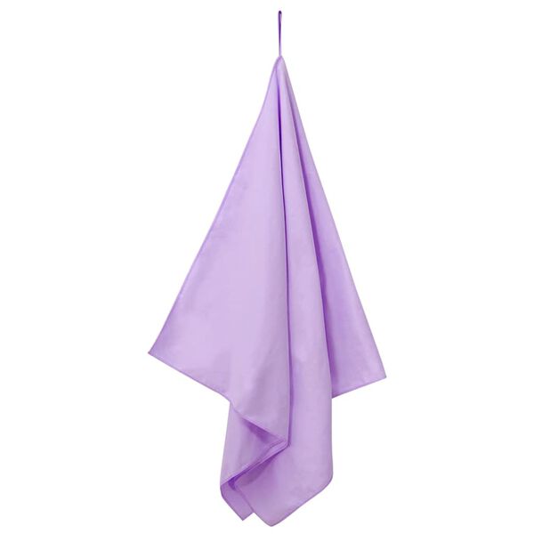 vidaXL Sporta dvieļi 2 pcs Violeta 140 x 70 cm Poliesters un poliamīds