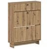 vidaXL Apavu skapis EDE 78 x 24 x 103 cm Inženierijas koks