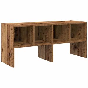 vidaXL apavu skapis saliekamas veca koka 89,5x30x40 cm