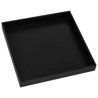 vidaXL galdiņš, melna un zelta krāsa, 38x38x38,5 cm, MDF