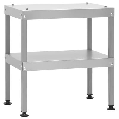 vidaXL kūpinātavas galds, 40x28x44,5 cm, cinkots tērauds