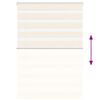 vidaXL žalūzijas zebra 100x150 cm auduma platums 95,9 cm poliesters