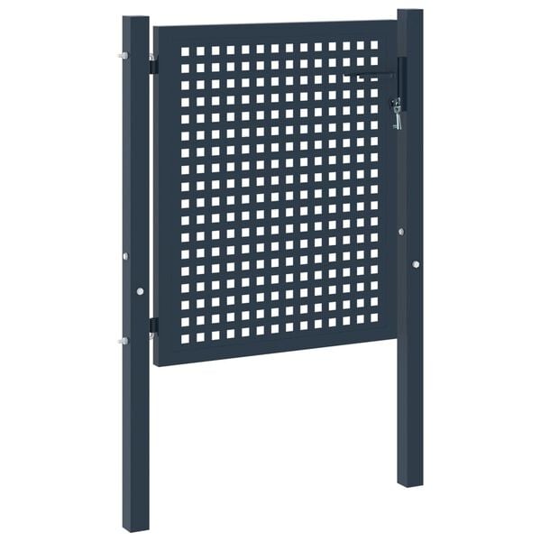 vidaXL žoga vārti, antracīta krāsā, 102x75 cm, tērauds