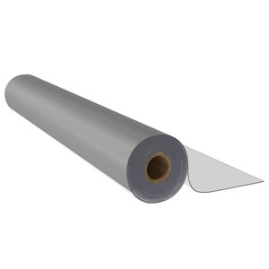 vidaXL galda aizsargseguma rullis, matēts, 0,9x15 m, 1,6 mm, PVC