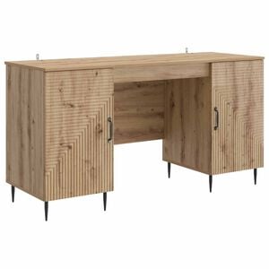 vidaXL Galds Artisan Ozols 142,5 x 50 x 75 cm Inženierijas koks