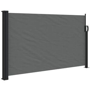 vidaXL izvelkama sānu markīze, antracīta krāsā, 120x500 cm