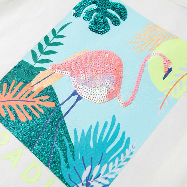 Bērnu T-krekls, krēmīgi iedzeltens, 104