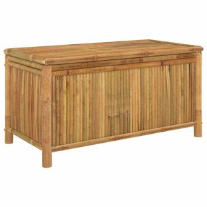 vidaXL dārza uzglabā&scaron;anas kaste, 110x52x55 cm, bambuss