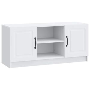 vidaXL Televizora skapī&scaron;a Balts 102 x 34,5 x 47 cm Inženierijas koks