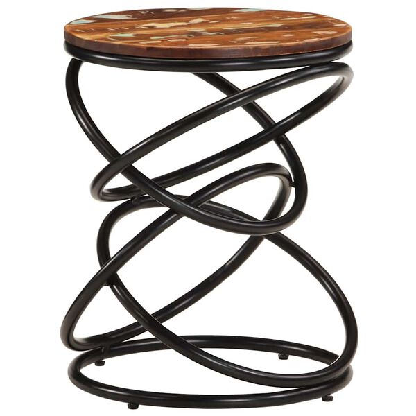 vidaXL galdiņ&scaron;, 40x40x52 cm, pārstrādāts masīvkoks