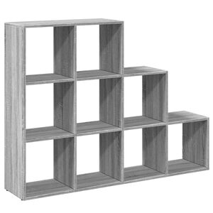 vidaXL telpas sadalītājs, grāmatu plaukts, 3 līmeņi, 137,5x29x103,5 cm