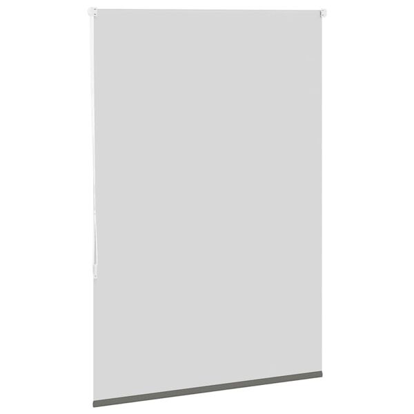 vidaXL rullo žalūzija pelēks 95x150cm auduma platums 90,7cm poliesters