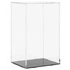 vidaXL vitrīna, caurspīdīga, 22x18x35 cm, akrils