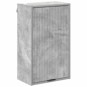 vidaXL Vannas istabas skapītis Betona pelēks 39 x 23,5 x 65 cm
