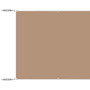 vidaXL vertikāla markīze, pelēkbrūna, 60x1200 cm, Oksfordas audums