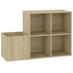 vidaXL apavu skapis, ozolkoka, 105x35,5x70 cm, inženierijas koks