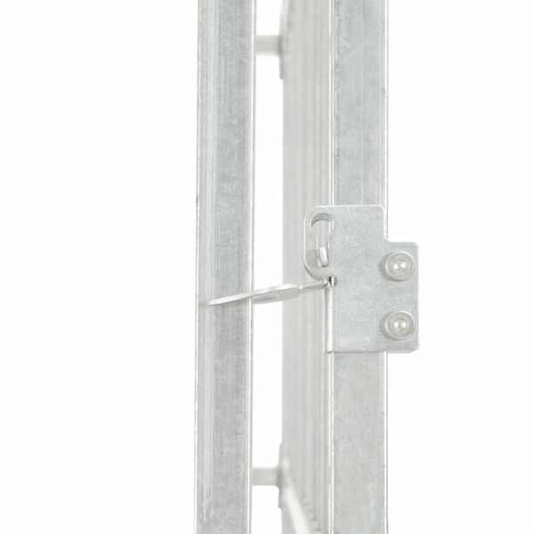 vidaXL suņu voljērs ar jumtu, 382x192x225 cm