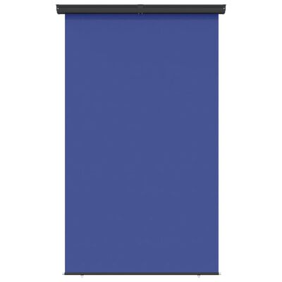 vidaXL balkona sānu markīze, zila, 145x250 cm