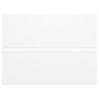 vidaXL izlietnes skapītis, balts, 60x38,5x45 cm, skaidu plāksne