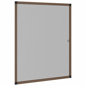 vidaXL Insektu siets logiem Brūna 130 x 150 cm