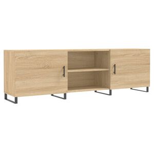 vidaXL TV skapītis, ozolkoka krāsa, 150x30x50 cm, inženierijas koks