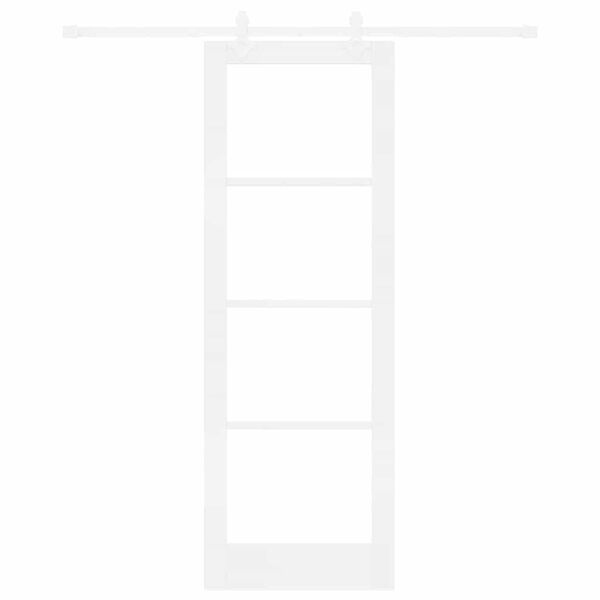 vidaXL Slīdo&scaron;ās durvis Balts 73,5 x 211 cm