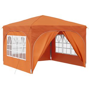 vidaXL Pop-up svinību teltis 290 x 290 x 245 cm Oranža