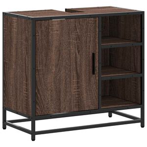 vidaXL Vannas istabas izlietnes skapis, ozola, 65x33x60 cm