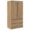 vidaXL Skapis Amatnieka Ozols 79,5 x 49 x 156 cm Inženierijas koks