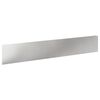 vidaXL Zāliena Apmale 20 pcs 100 x 18 cm Tērauds Sudraba
