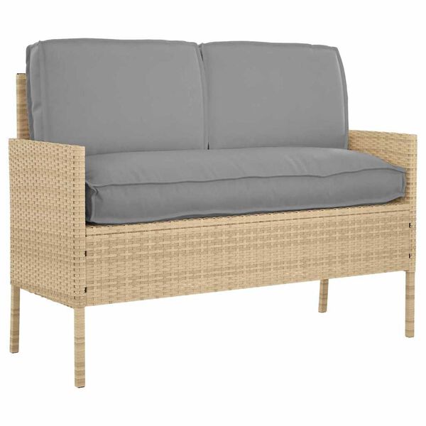 vidaXL Spilvenu komplekts 3 pcs Pelēka Oksforda audums