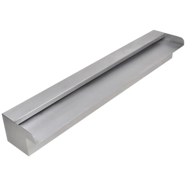 Taisnstūra formas baseina kaskāde, nerūsējo&scaron;s tērauds, 60 cm