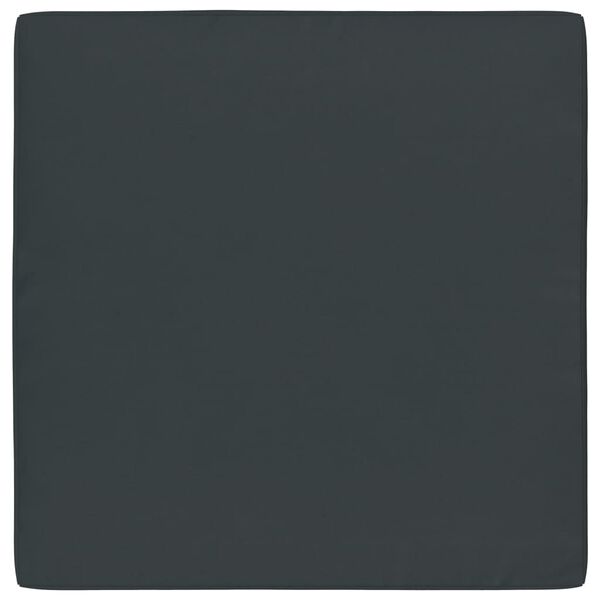 vidaXL pale&scaron;u mēbeļu spilvens, 60x61,5x6 cm, antracītpelēks audums