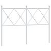vidaXL rezerves galvgalis, balts, 120 cm