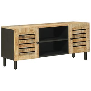 vidaXL Uzglabā&scaron;anas skapji Dabiska 105 x 33 x 46 cm Cieta mango koksne