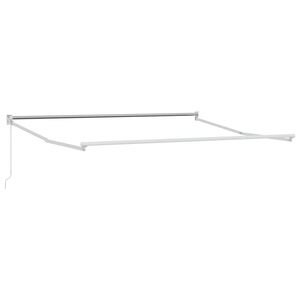 vidaXL Atsaucama nojumes rāmja Balts 300 x 250 cm Alumīnijs